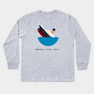 Css in Titanic Kids Long Sleeve T-Shirt